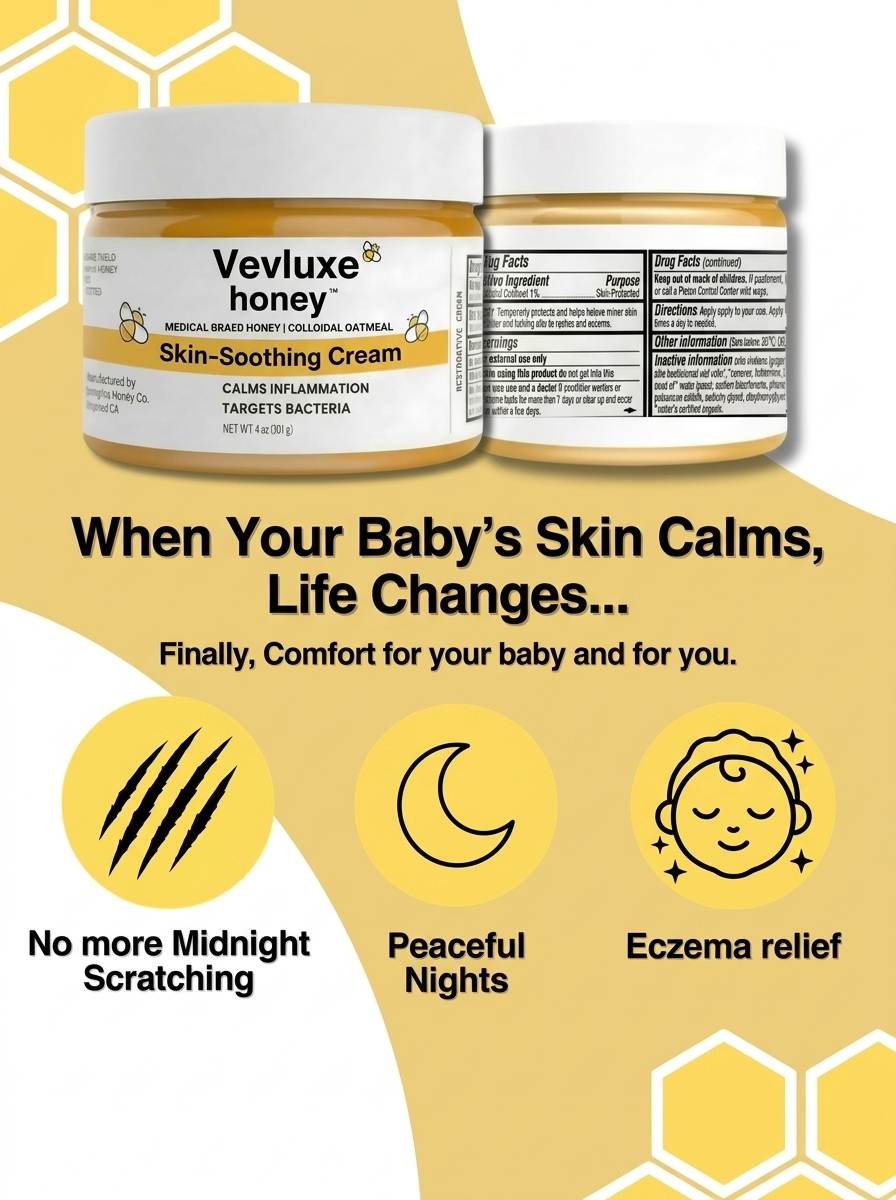 Vevlux's™ Honey Eczema Cream